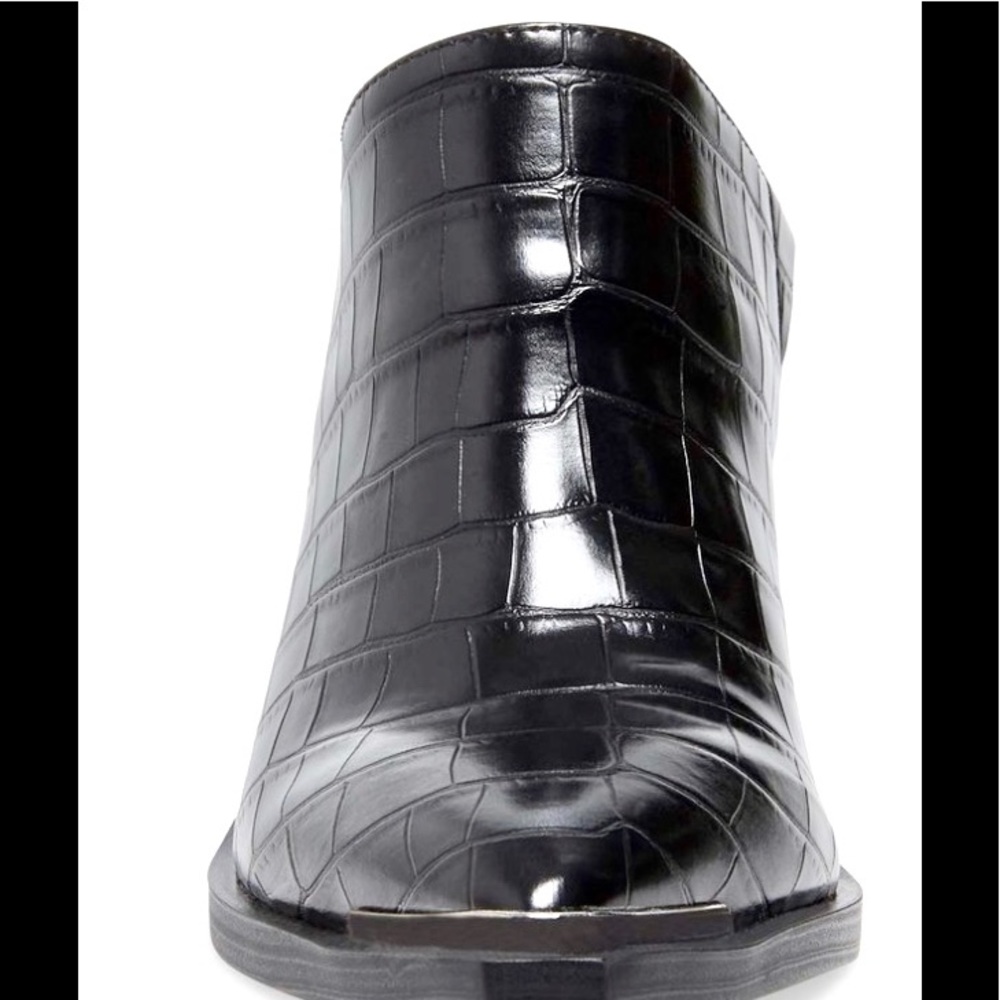 Nib-Steve Madden Crock-Embossed Mule - image 5